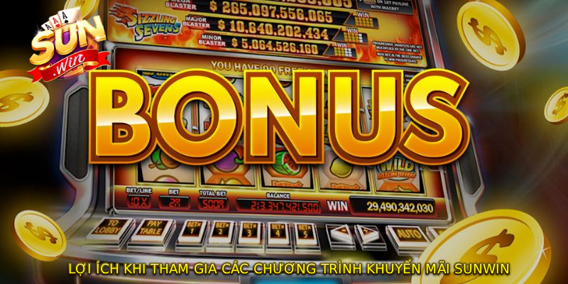 Lợi ích khi tham gia các chương trình KHUYẾN MÃI SUNWIN